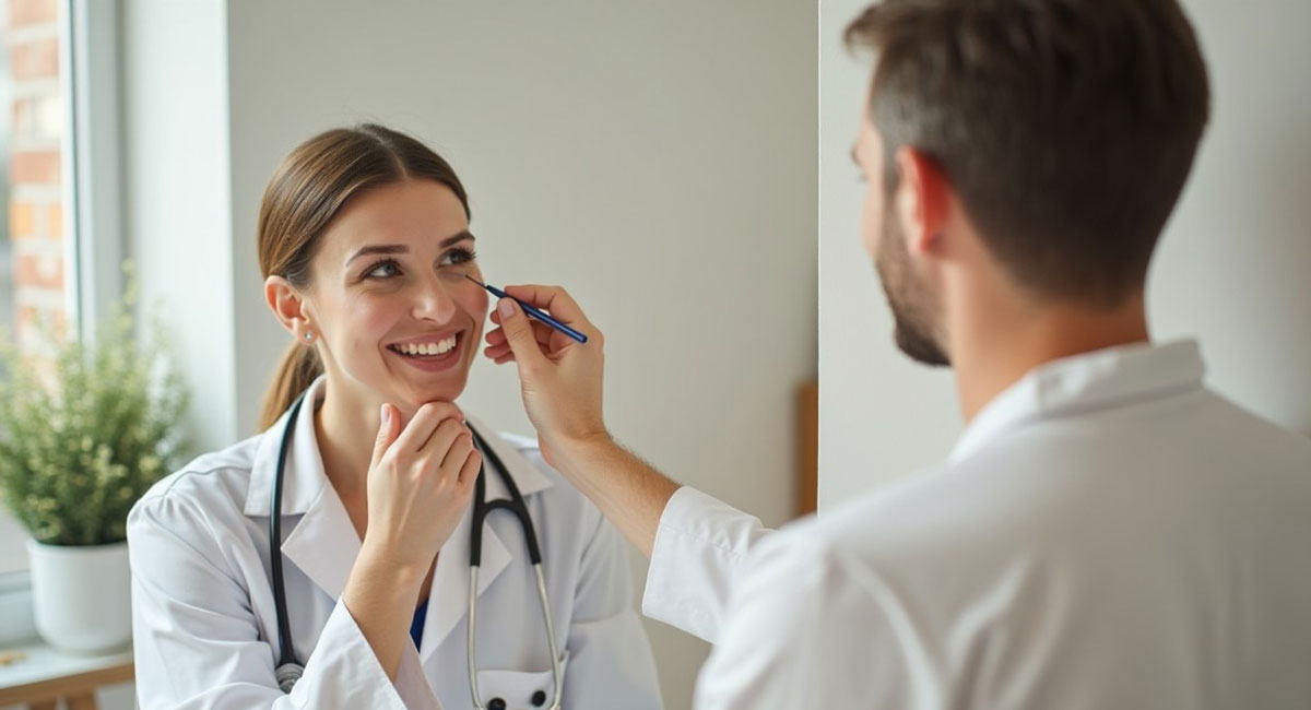 ویزیت متخصص پوست در منزل لواسان