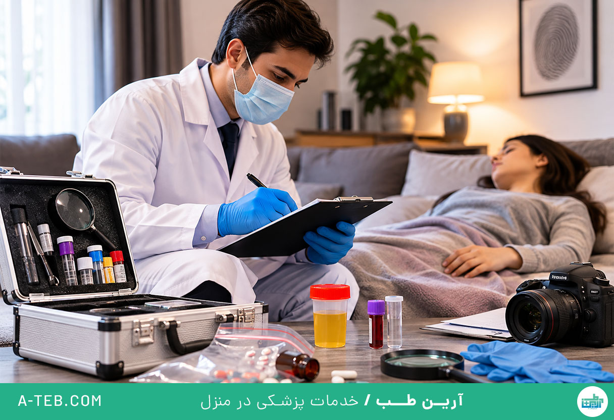 متخصص مسمومیت و پزشکی قانونی در منزل