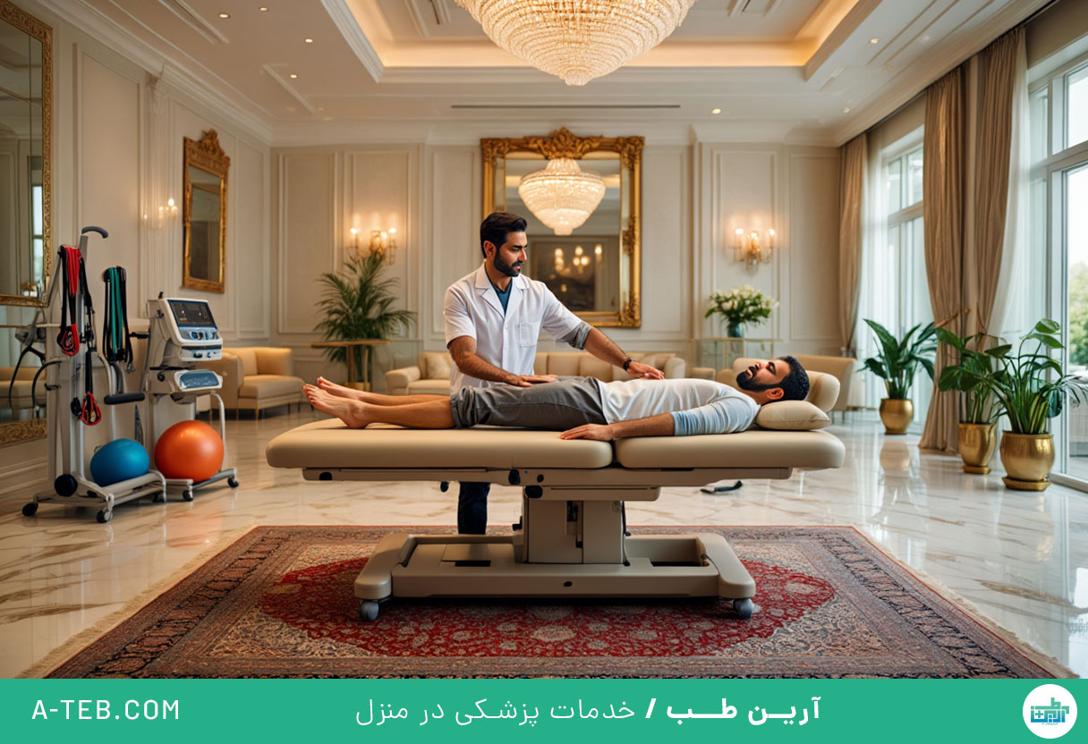 فیزیوتراپی در منزل فرمانیه