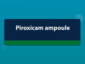 Piroxicam ampoule