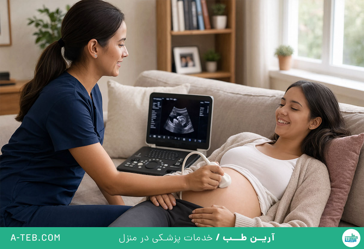 سونوگرافی رحم و تخمدان ها و ضمائم در منزل