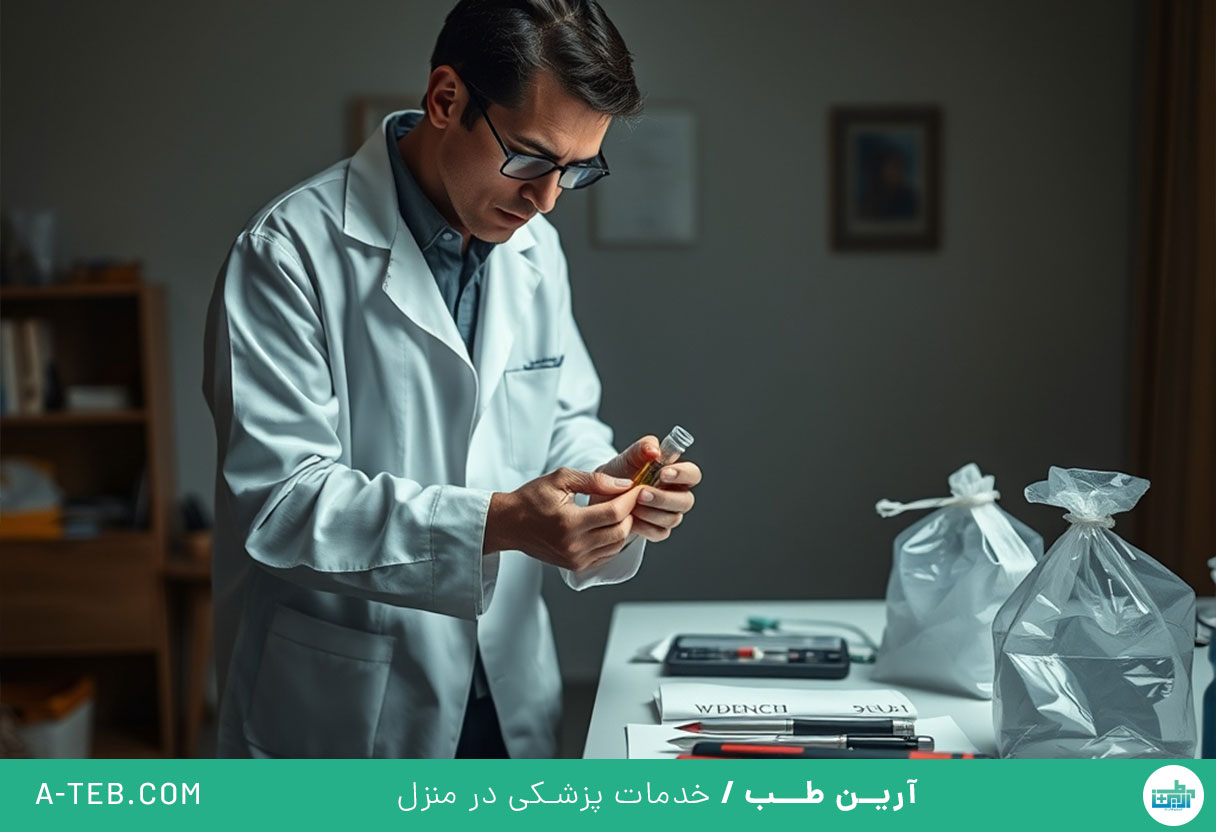 متخصص مسمومیت و پزشکی قانونی در منزل