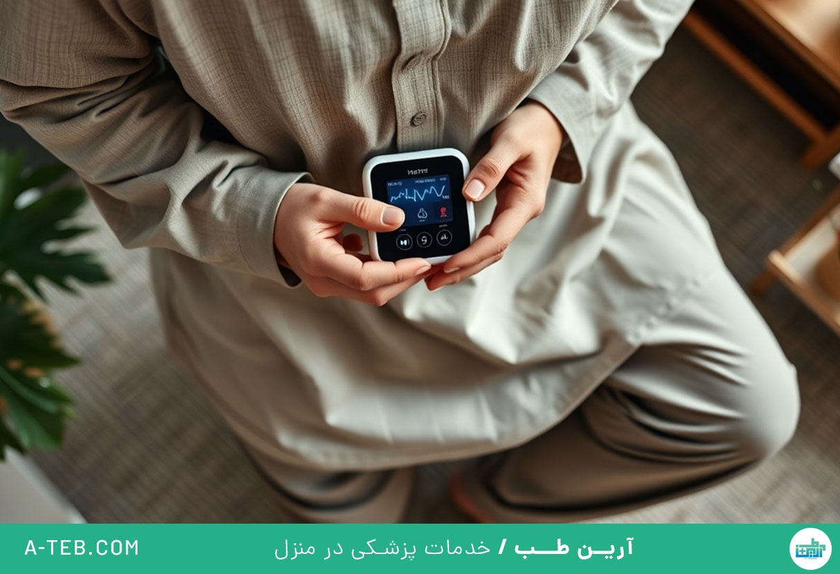 اکو قلب و نوار قلب در منزل شمال تهران