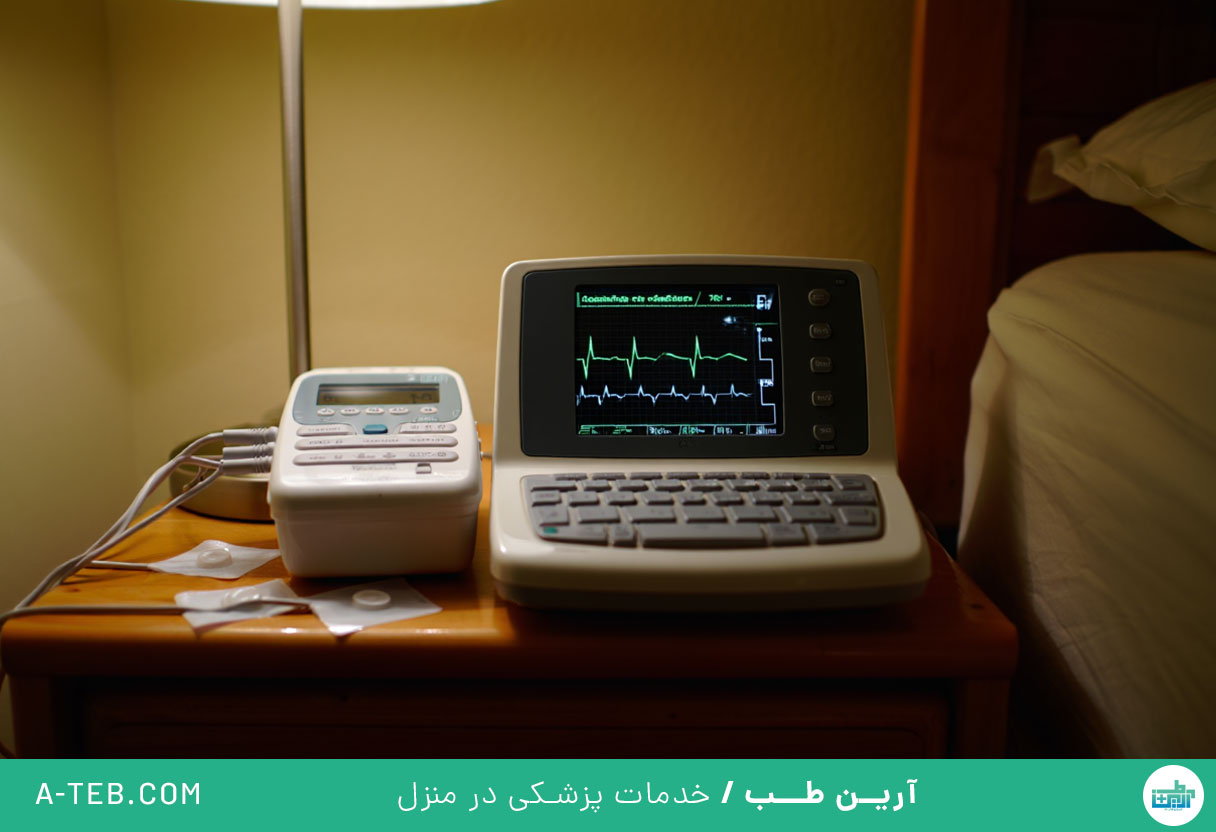 اکو قلب و نوار قلب در منزل زرگنده