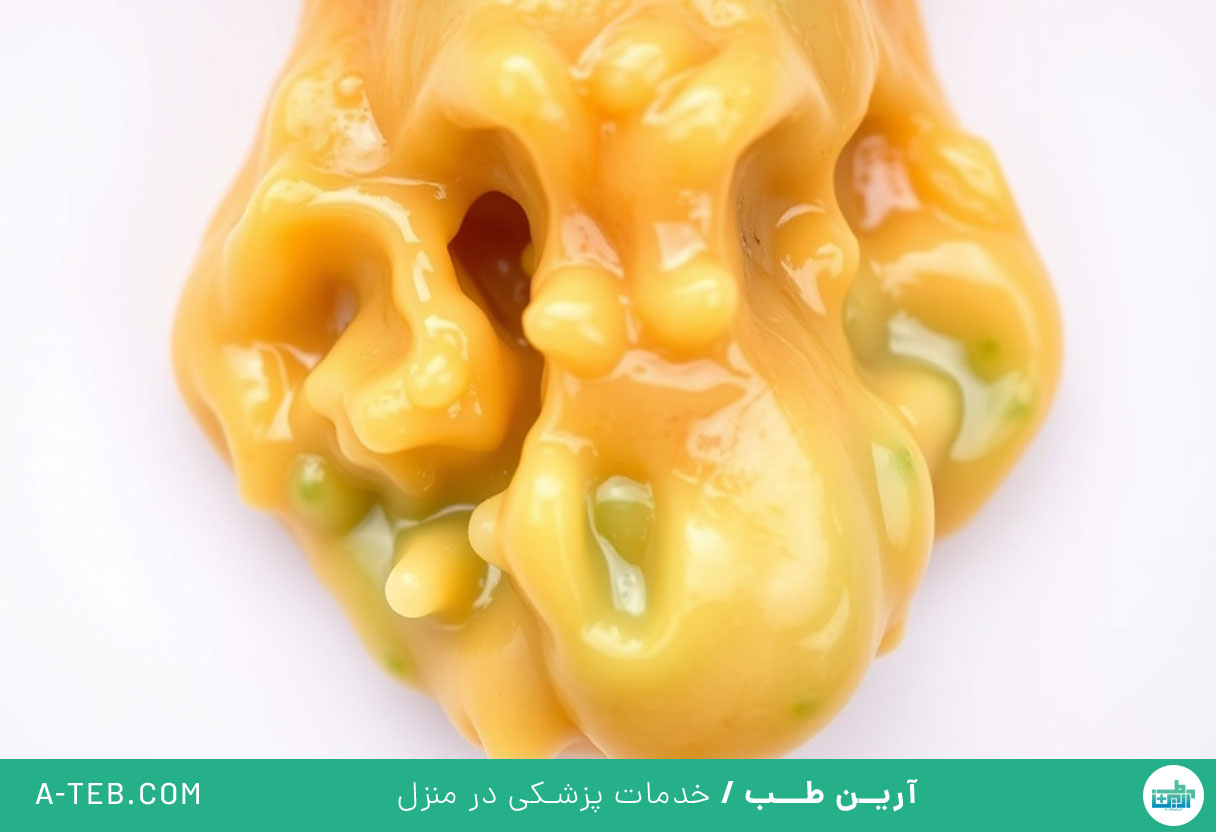رنگ خلط گلو و بینی