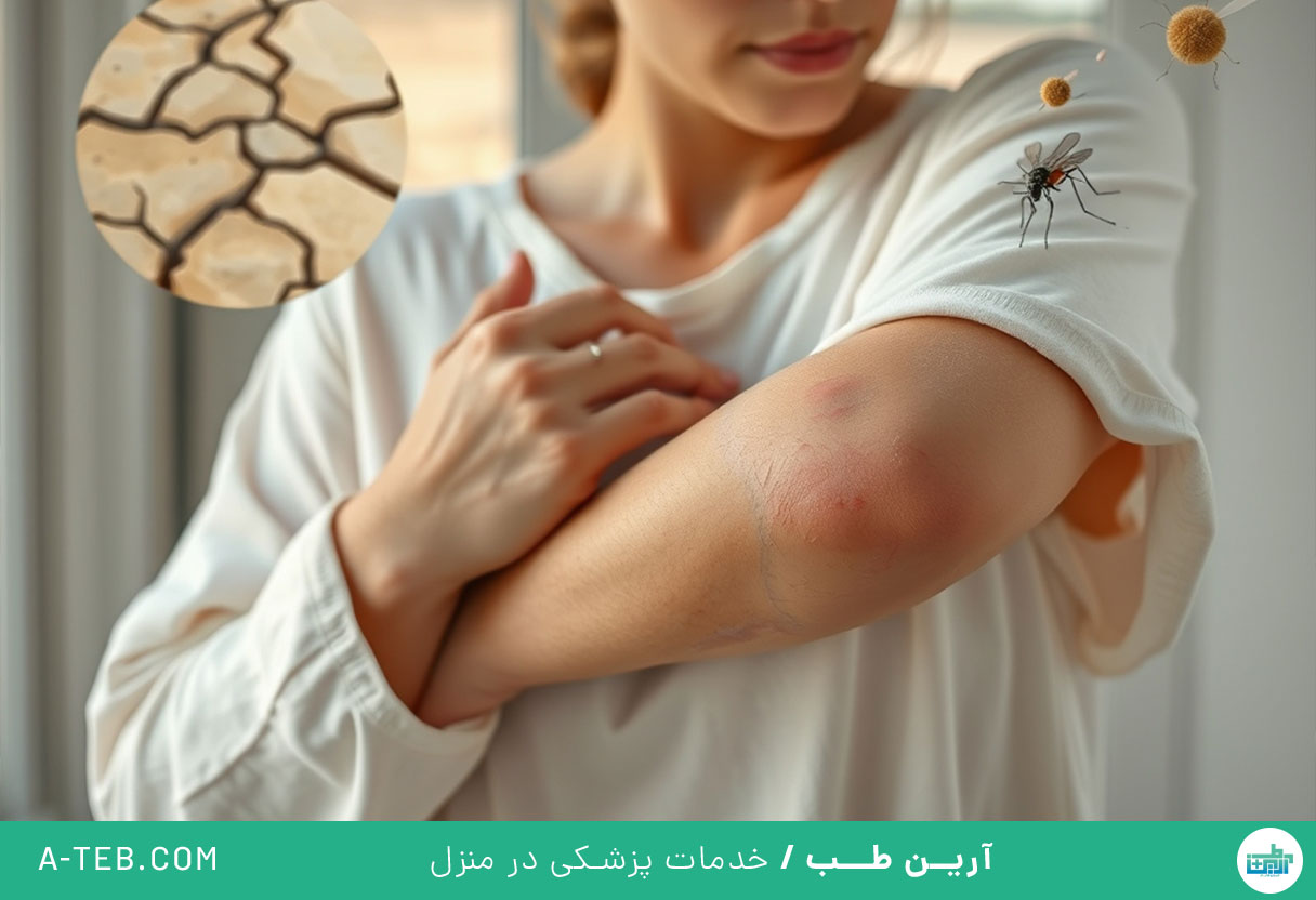 خارش بدن و پوست