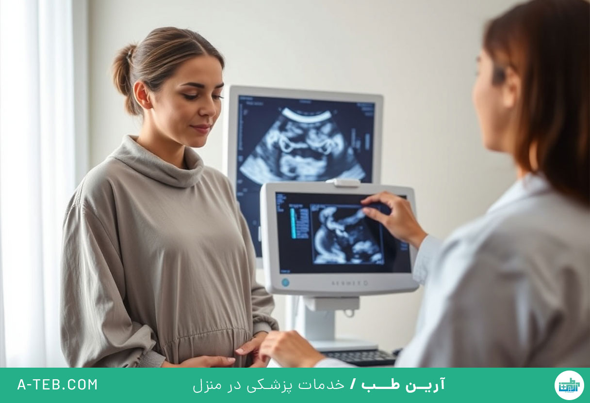 سونوگرافی رحم و تخمدان ها و ضمائم در منزل