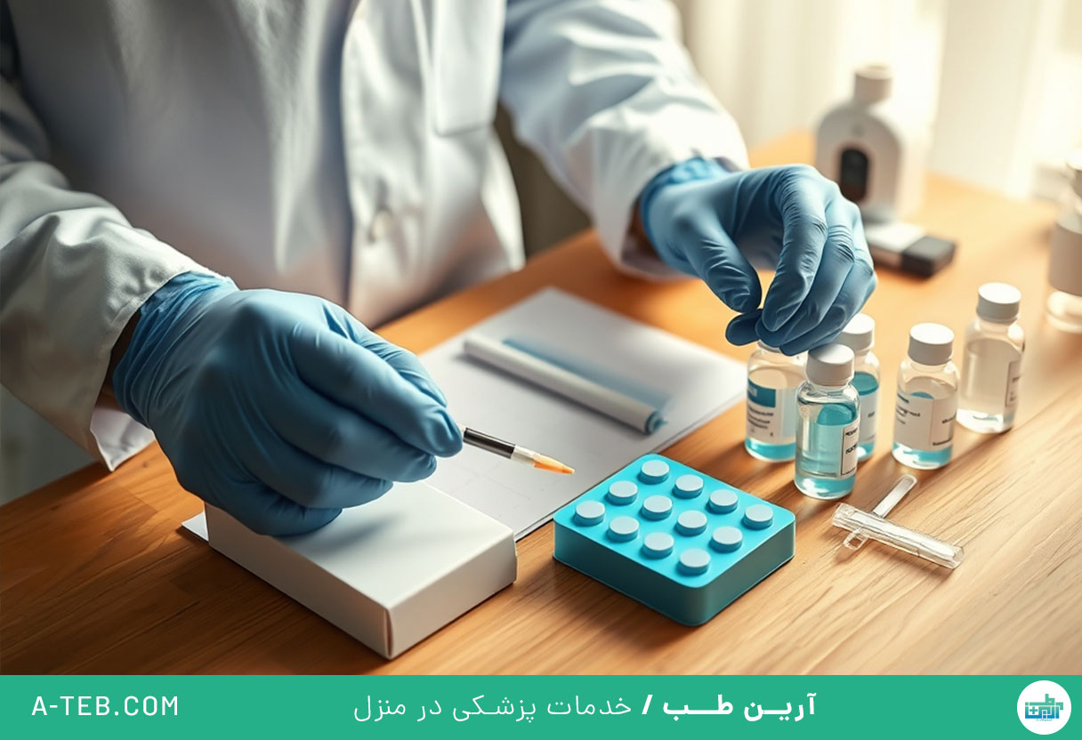 آزمایش آنتی بادی در منزل