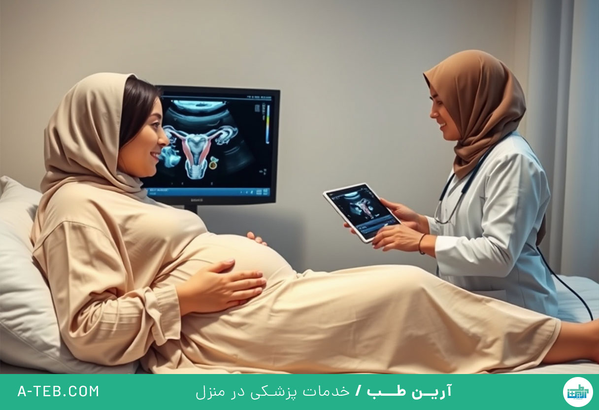 سونوگرافی رحم و تخمدان ها و ضمائم در منزل