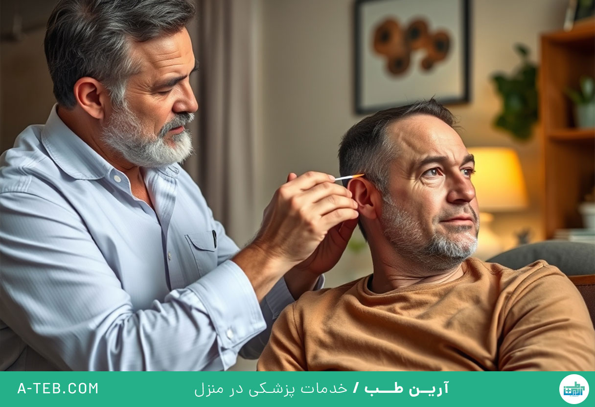 شستشوی گوش در منزل