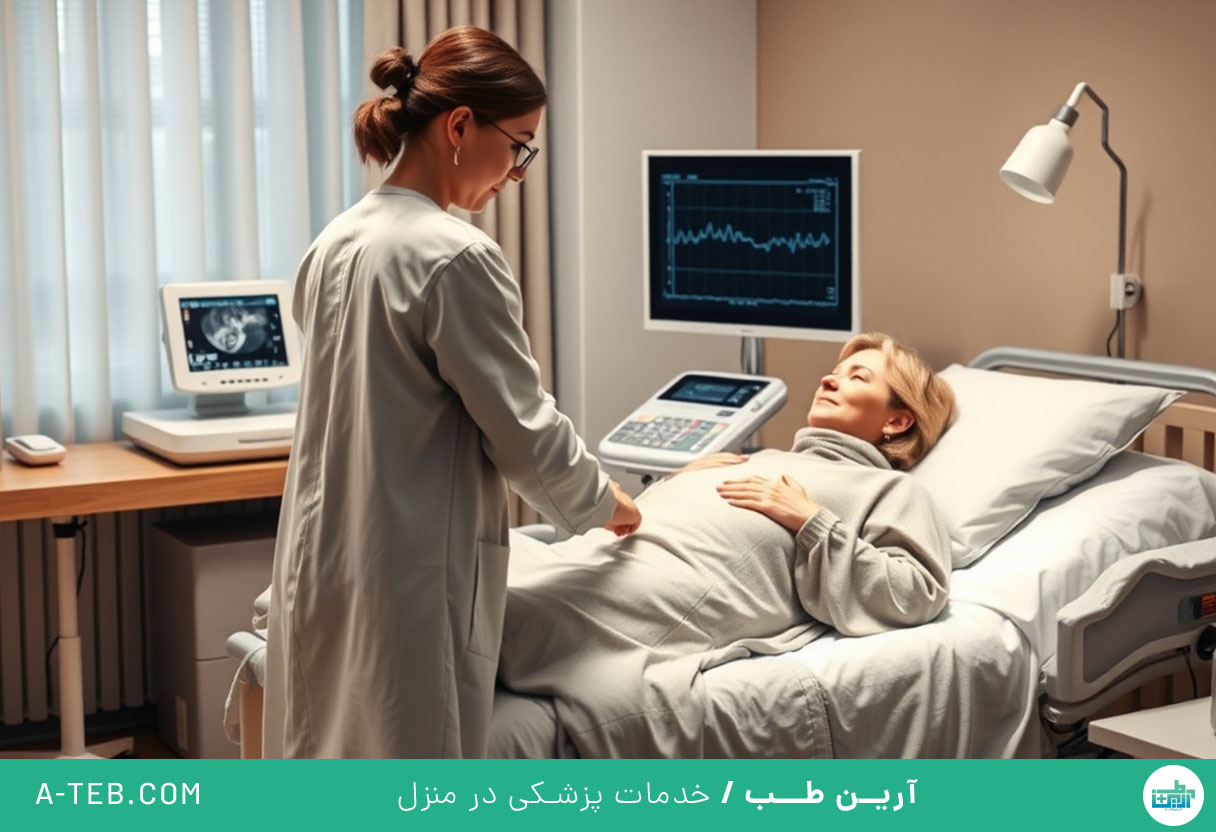اکو قلب و نوار قلب در منزل اوین