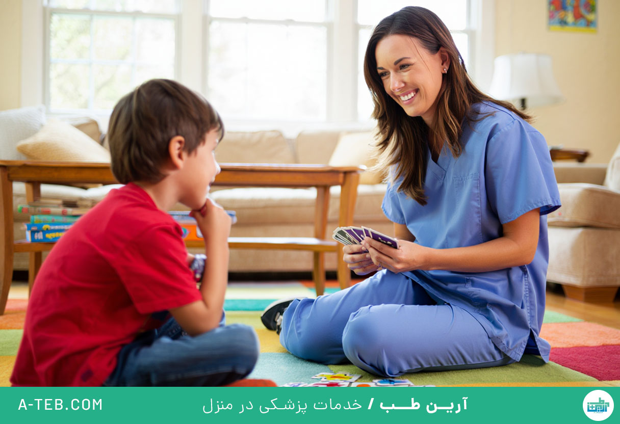 پرستار کودک در منزل