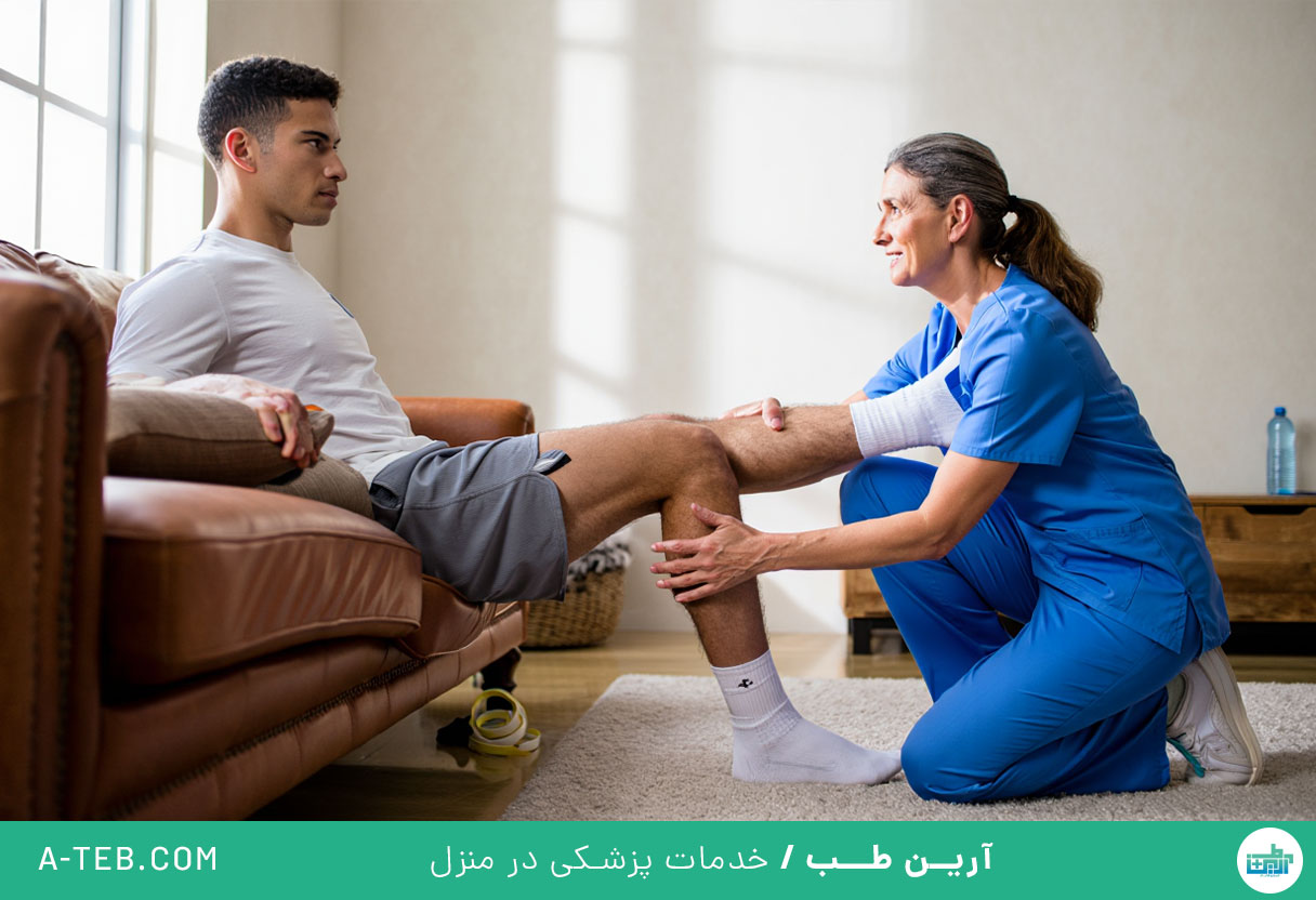 فیزیوتراپی بعد عمل رباط صلیبی در منزل