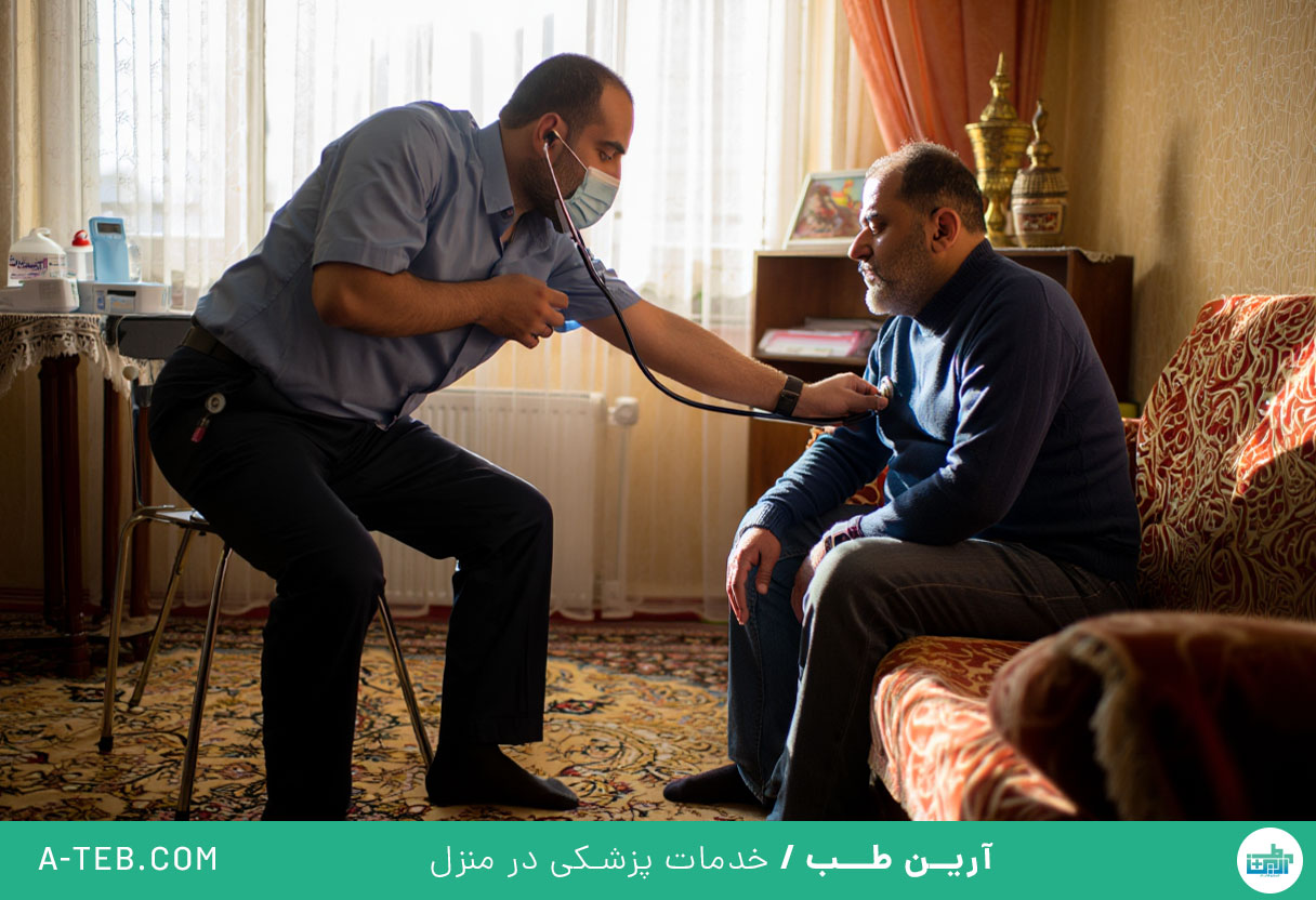 ویزیت متخصص ریه در منزل ولنجک