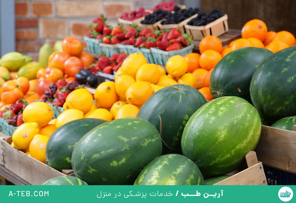 آلرژی به میوه های تابستانی
