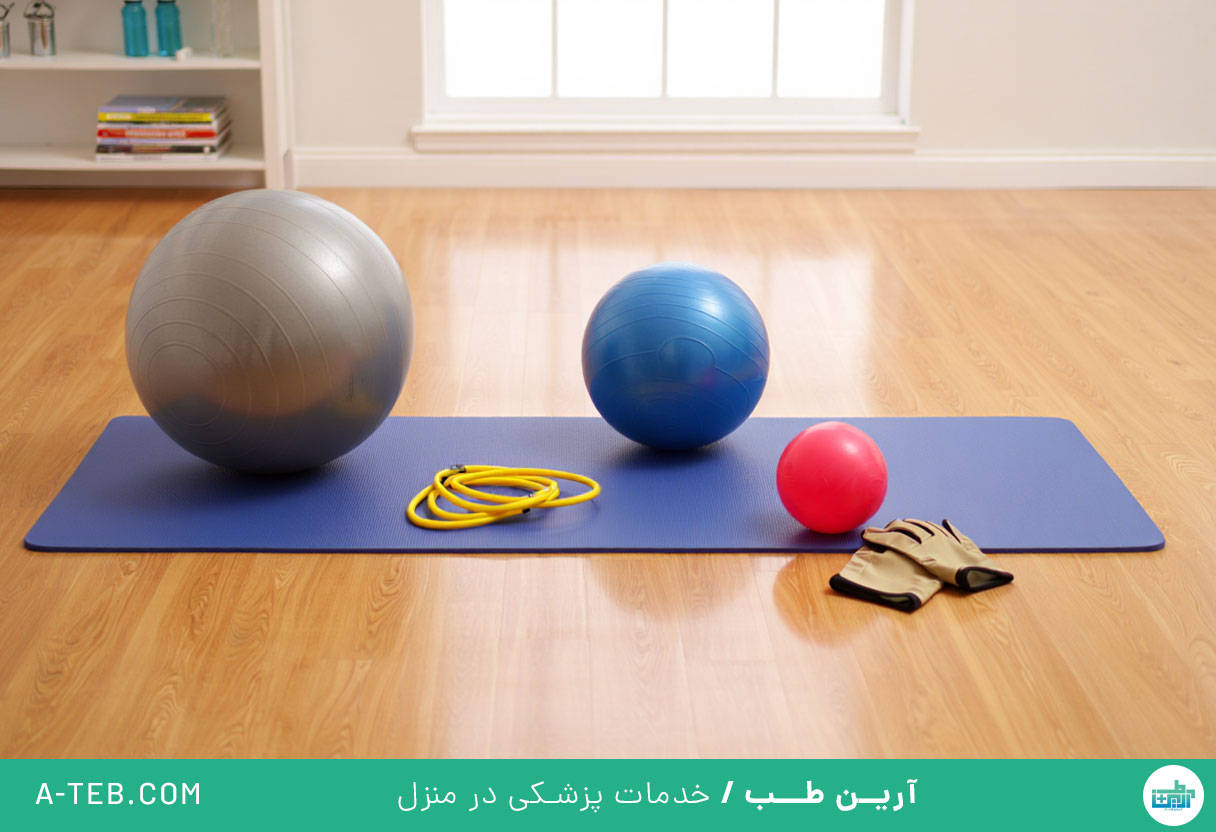 فیزیوتراپی در منزل قلهک