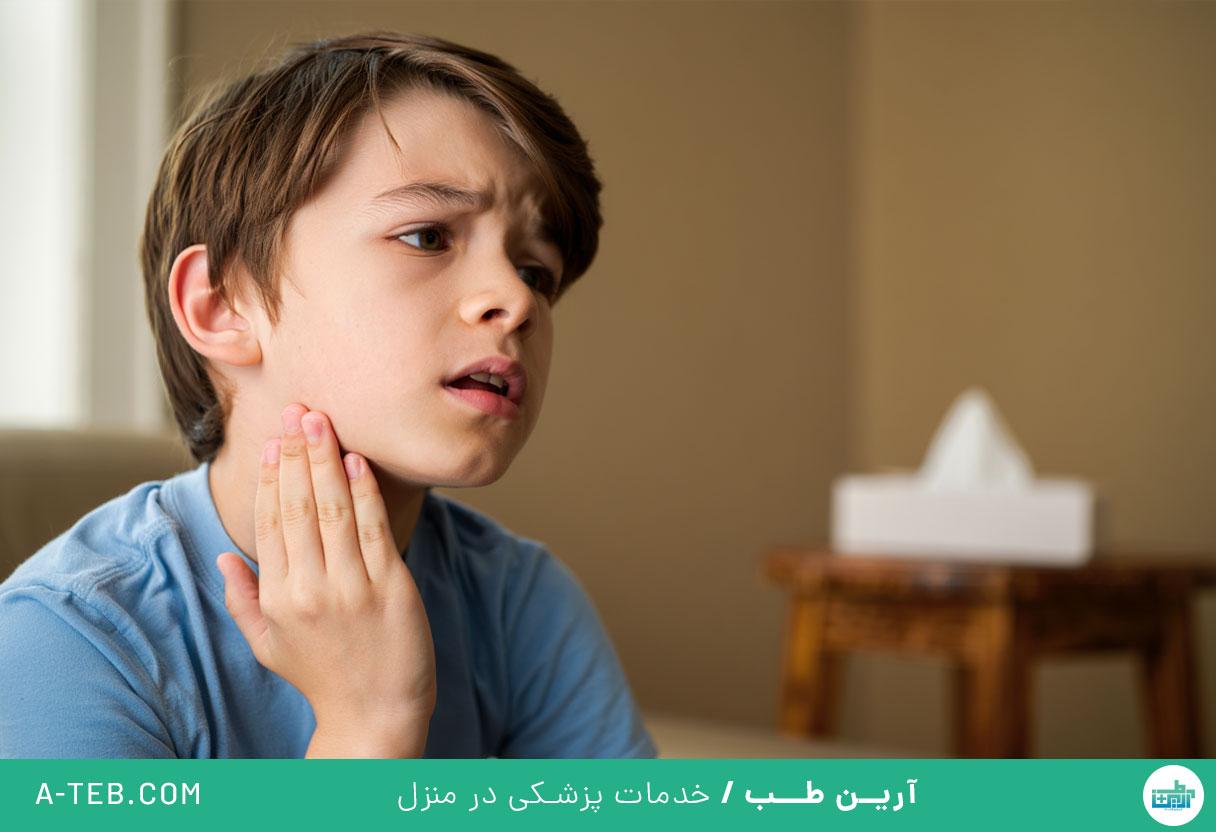 التهاب لوزه