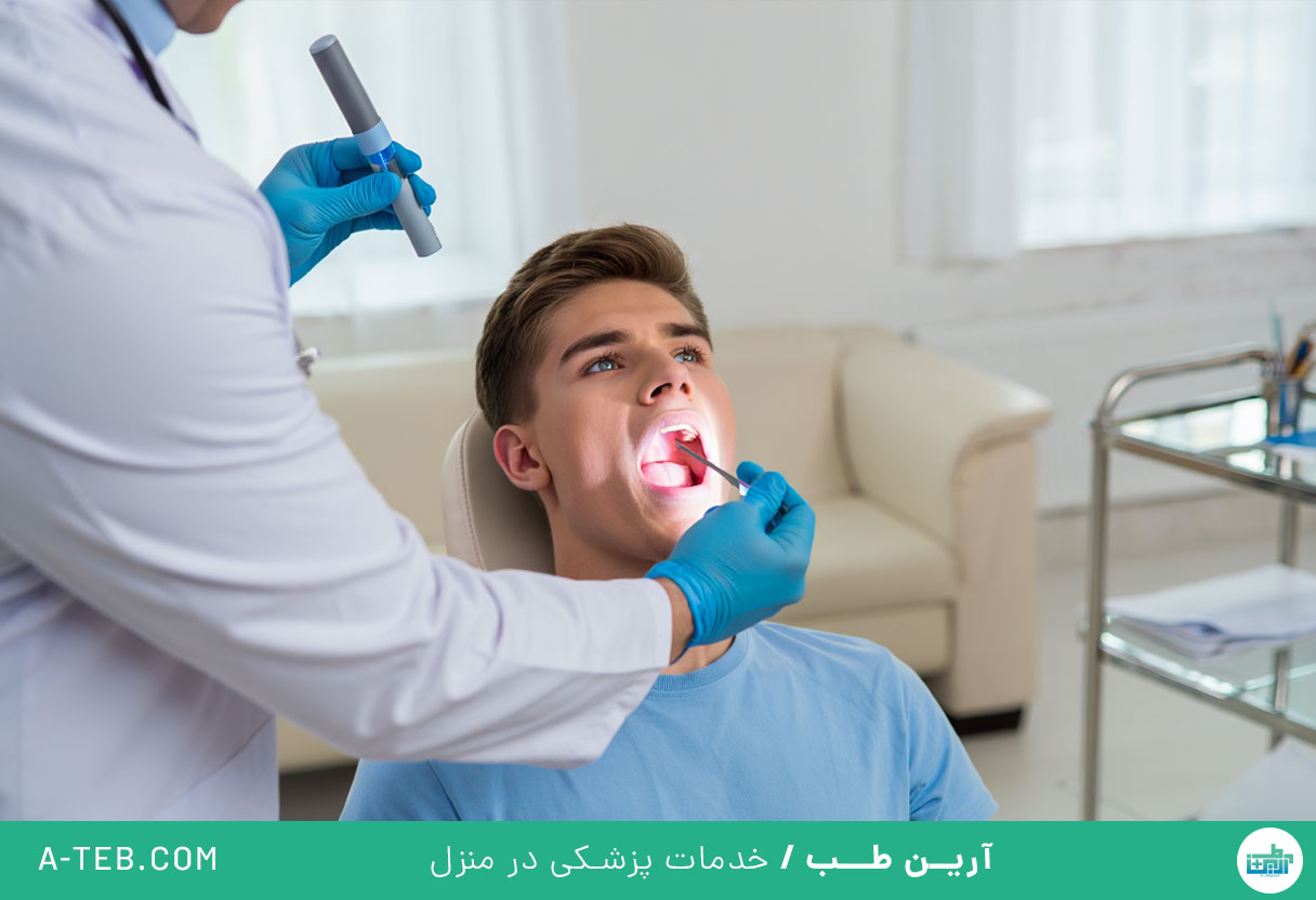 التهاب لوزه