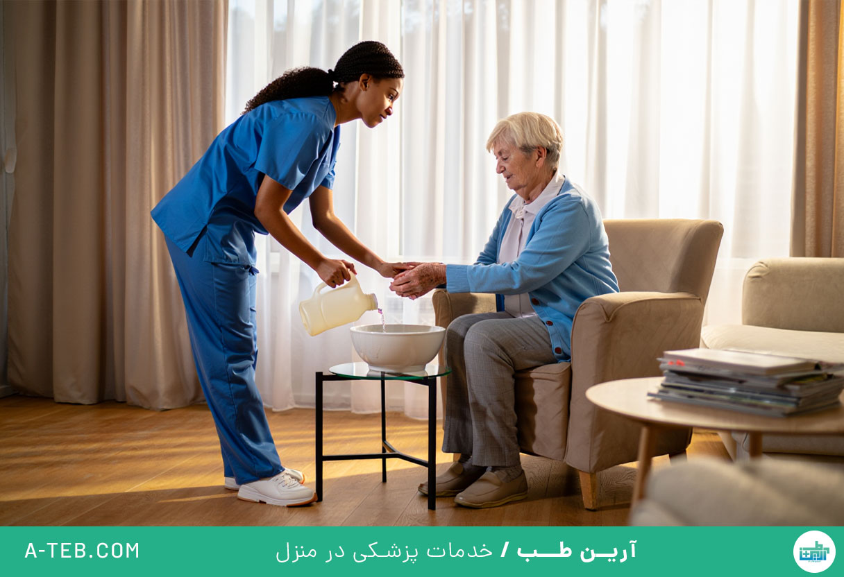 پرستار در منزل مبارک آباد