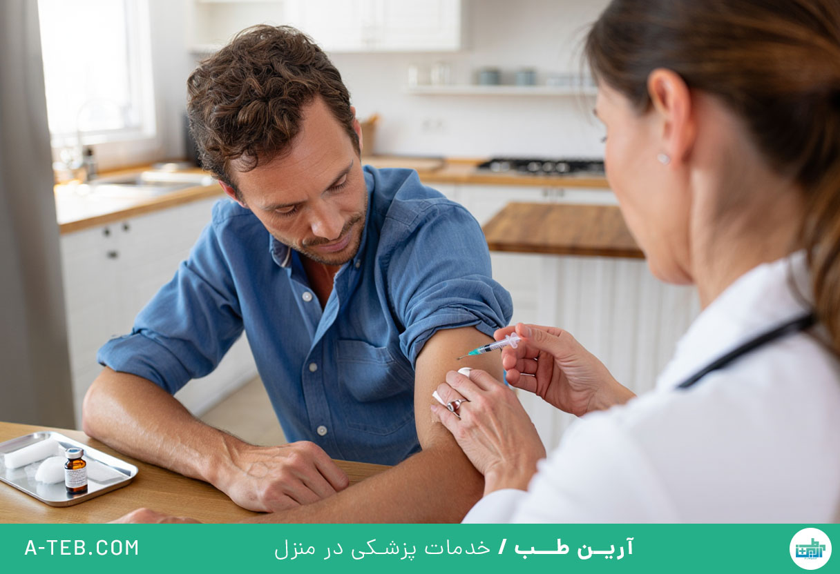 درمان در منزل آجودانیه