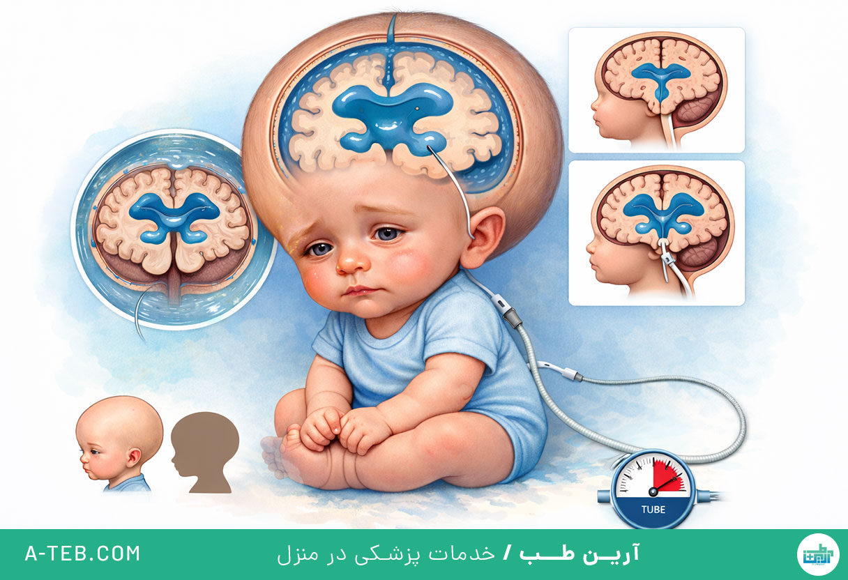علت بیماری هیدروسفالی