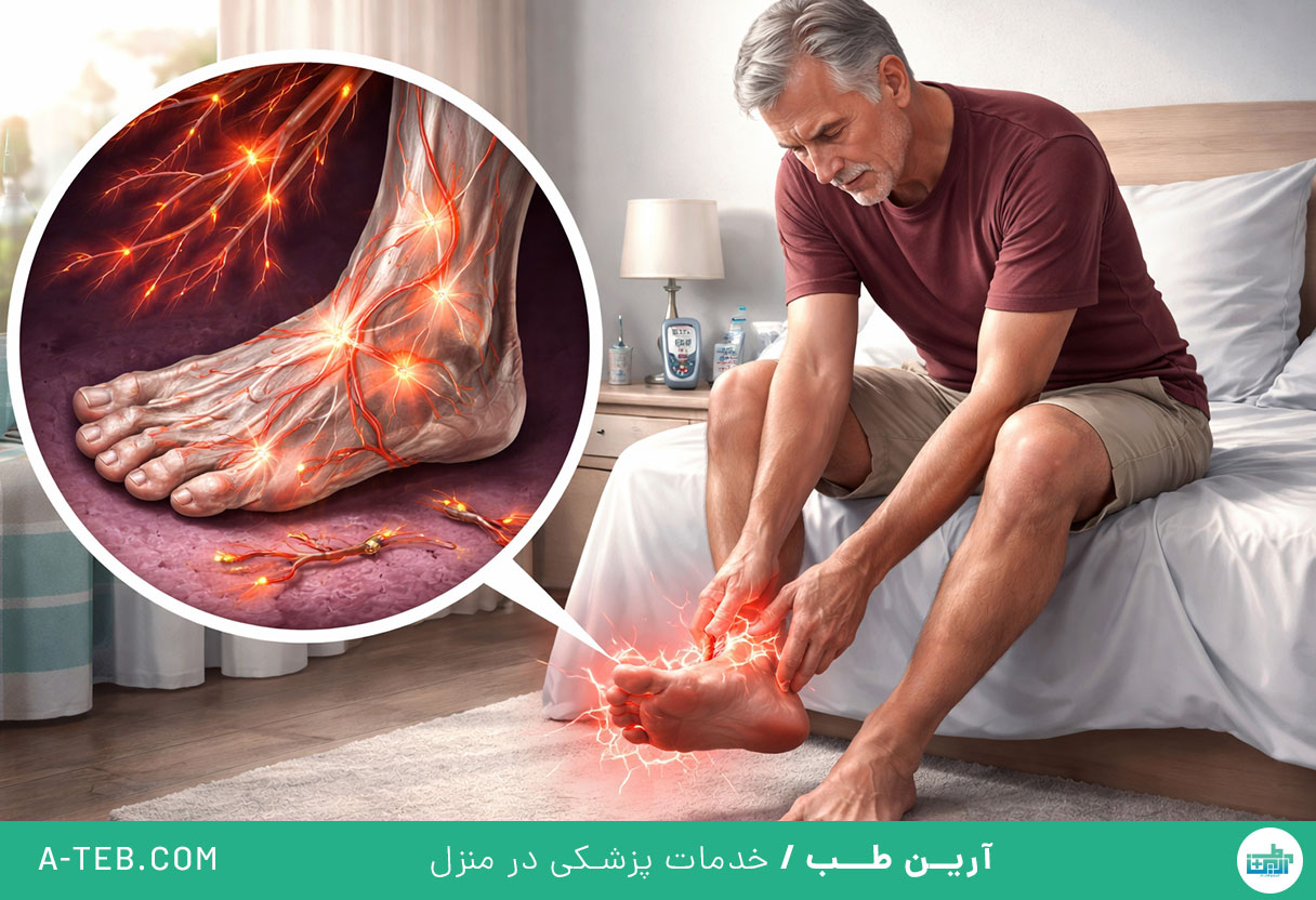 علائم نوروپاتی دیابتی