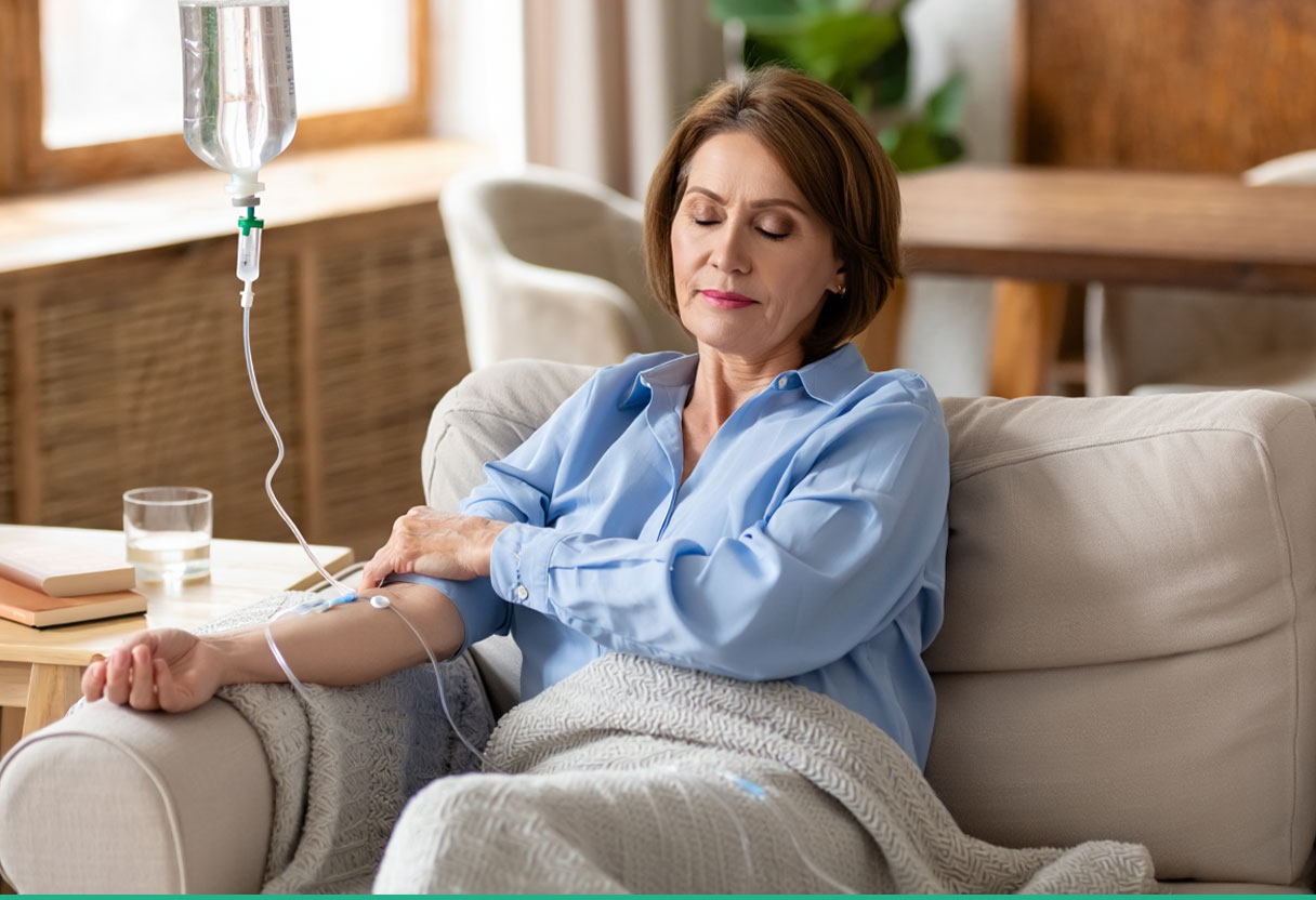 تزریق سرم در منزل مرزداران