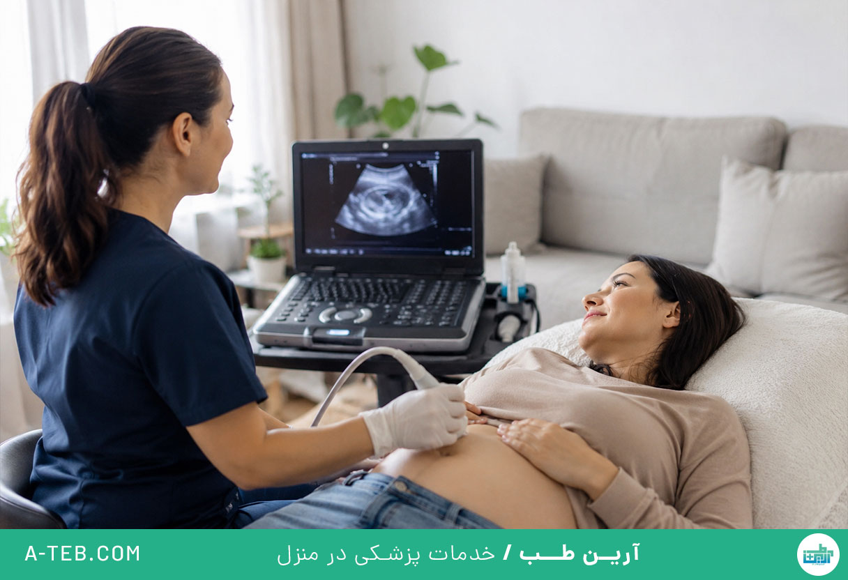 سونوگرافی در منزل هفت تیر