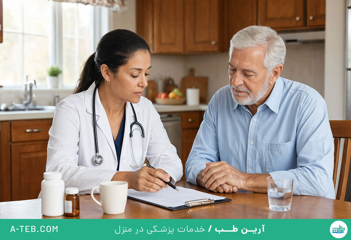 ویزیت پزشک در منزل شیان