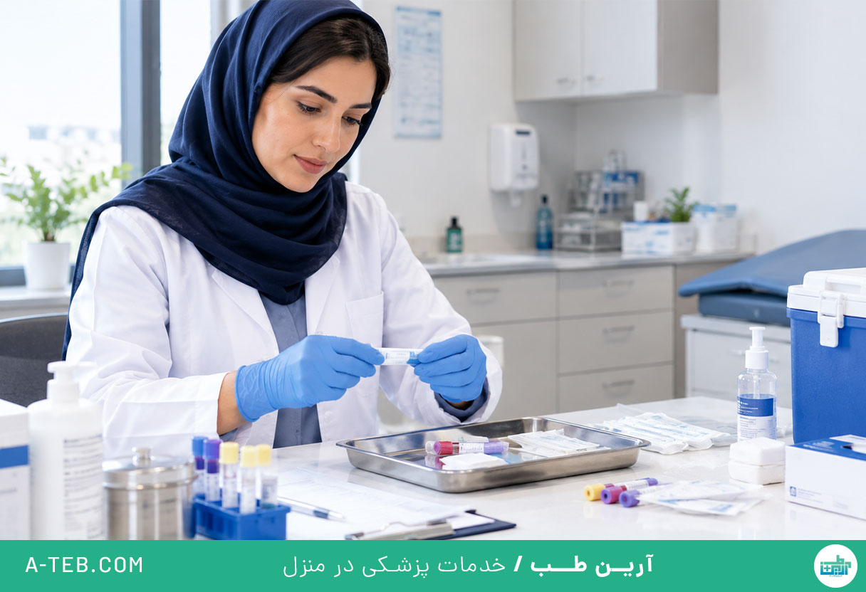 آزمایش در منزل دارآباد